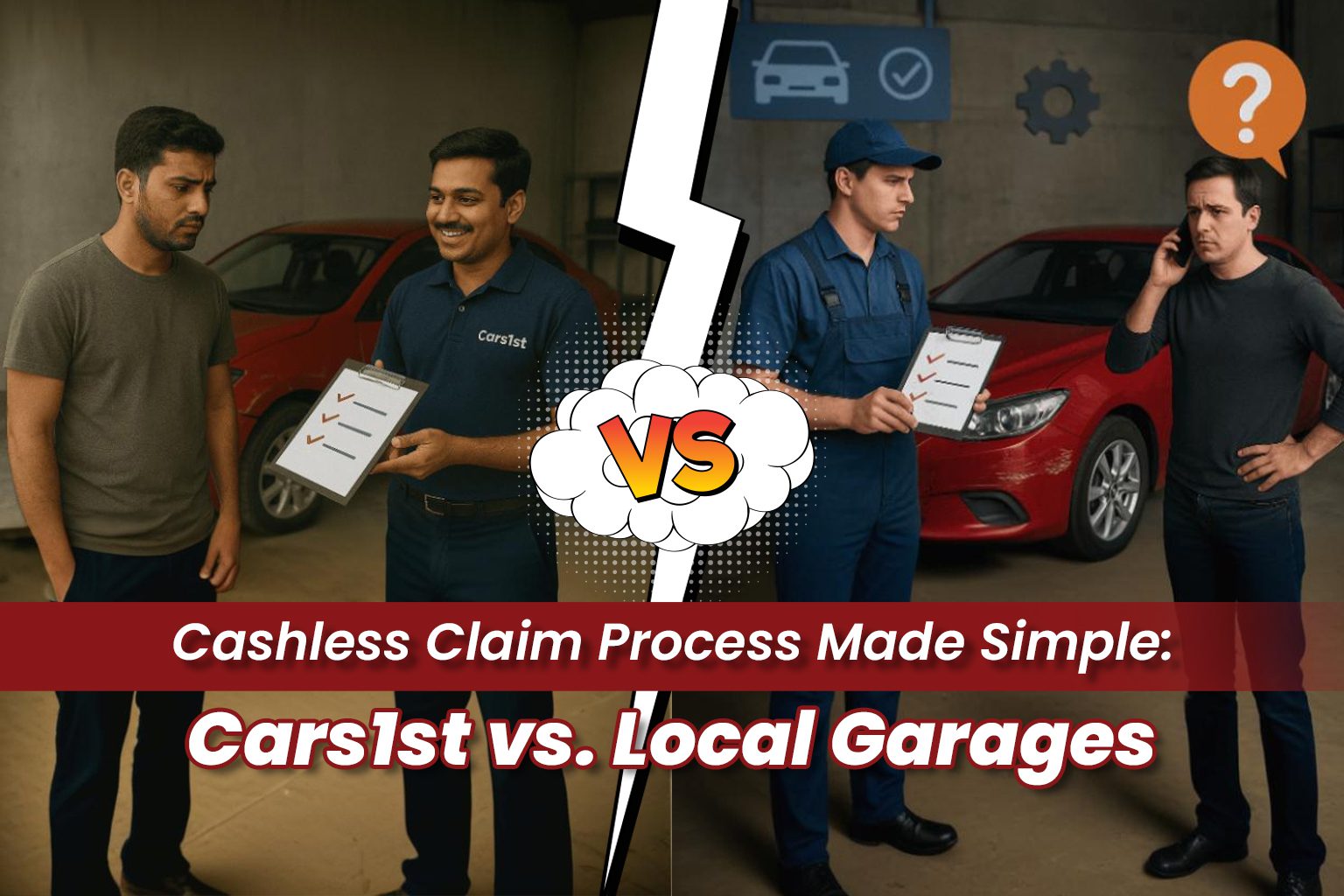 cashless car insurance claim in Guwahati