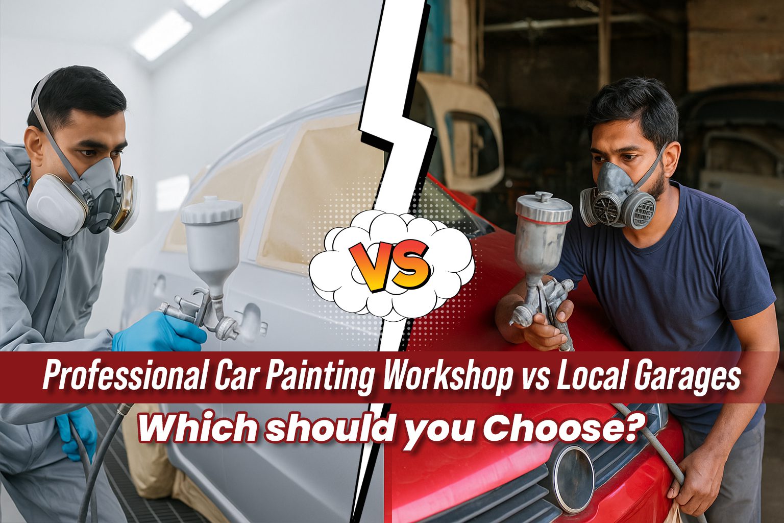 Professional Car Painting Workshop